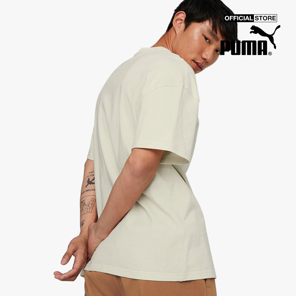 PUMA - Áo thun nam ngắn tay Classics Oversized 536236-99