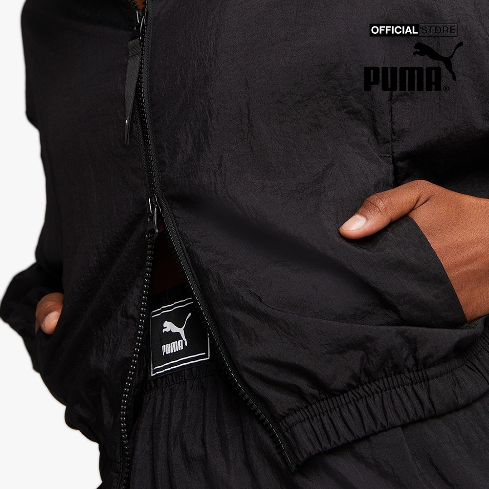 PUMA - Áo khoác nữ phom lửng thời trang Dare To Woven Track 535637-01