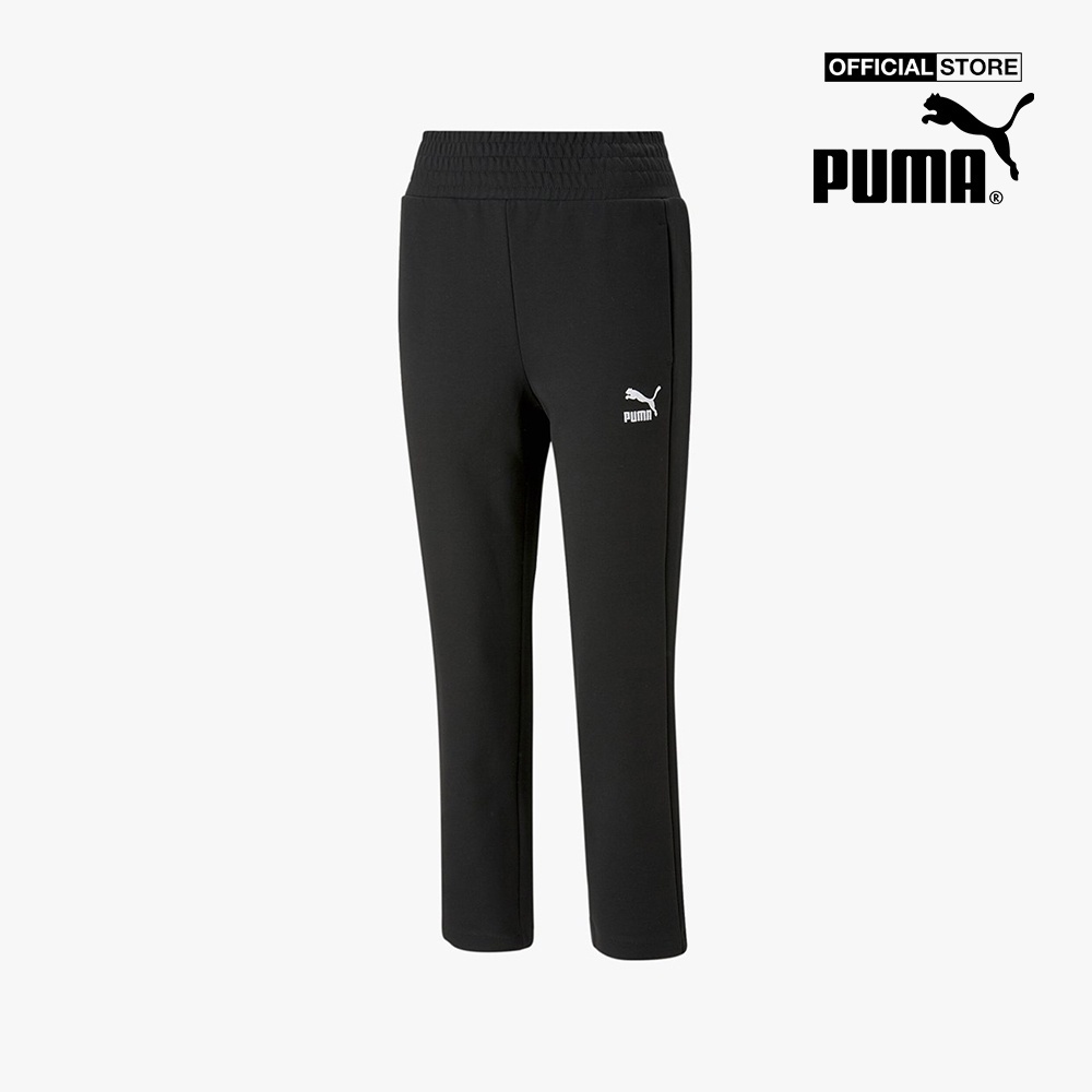 PUMA - Quần dài tập luyện nữ phom suông T7 High Waist 538260-01