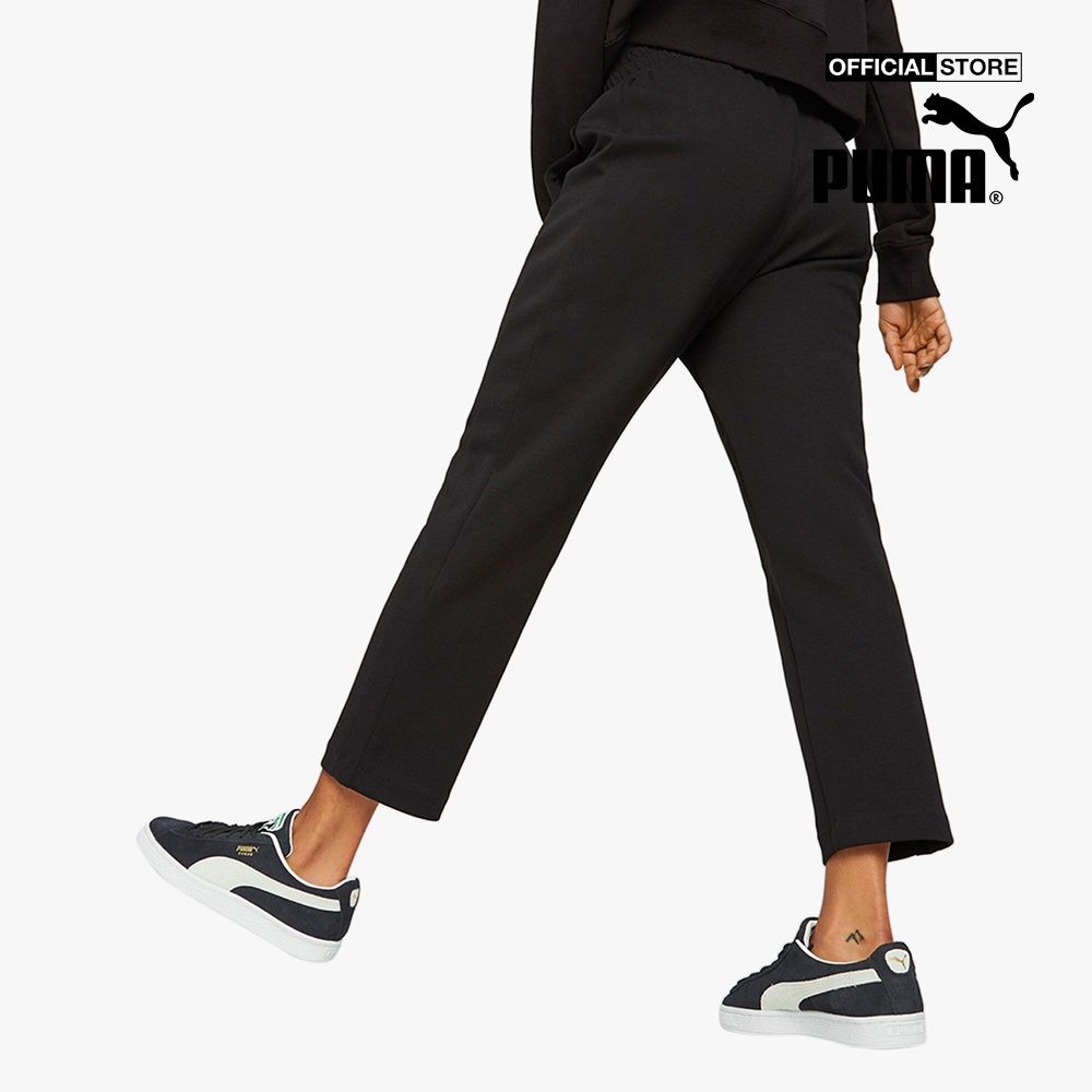PUMA - Quần dài tập luyện nữ phom suông T7 High Waist 538260-01