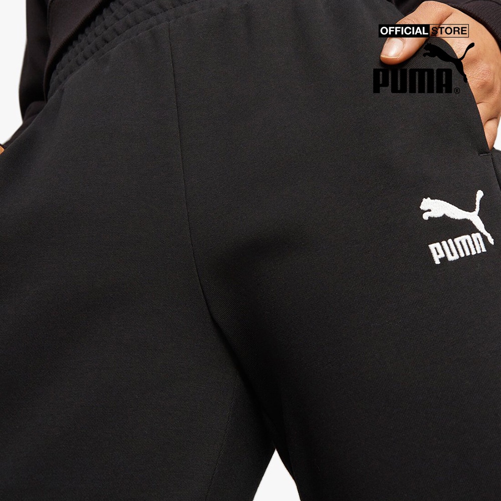 PUMA - Quần dài tập luyện nữ phom suông T7 High Waist 538260-01