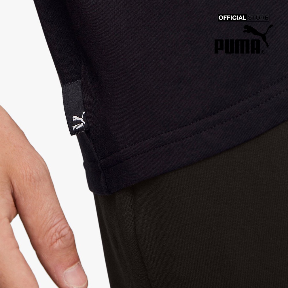 PUMA - Áo thun nam cổ tròn tay ngắn TEAM Graphic 538256-01