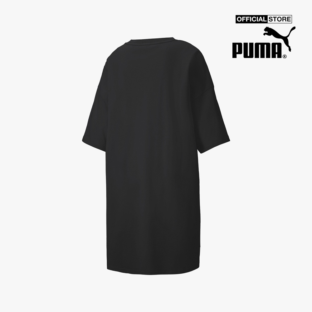 PUMA - Đầm mini ngắn tay phom suông Classics 534228-01