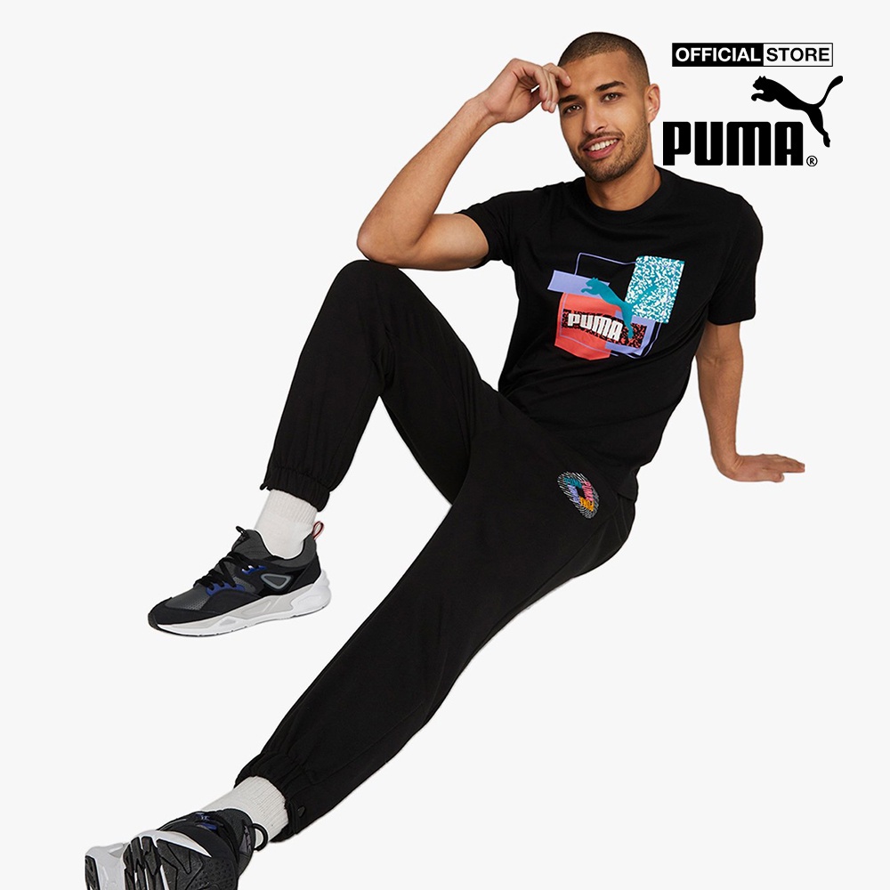 PUMA - Áo thun nam tay ngắn Brand Love 535625-01