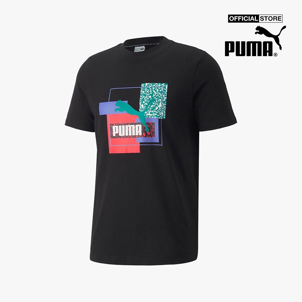 PUMA - Áo thun nam tay ngắn Brand Love 535625-01