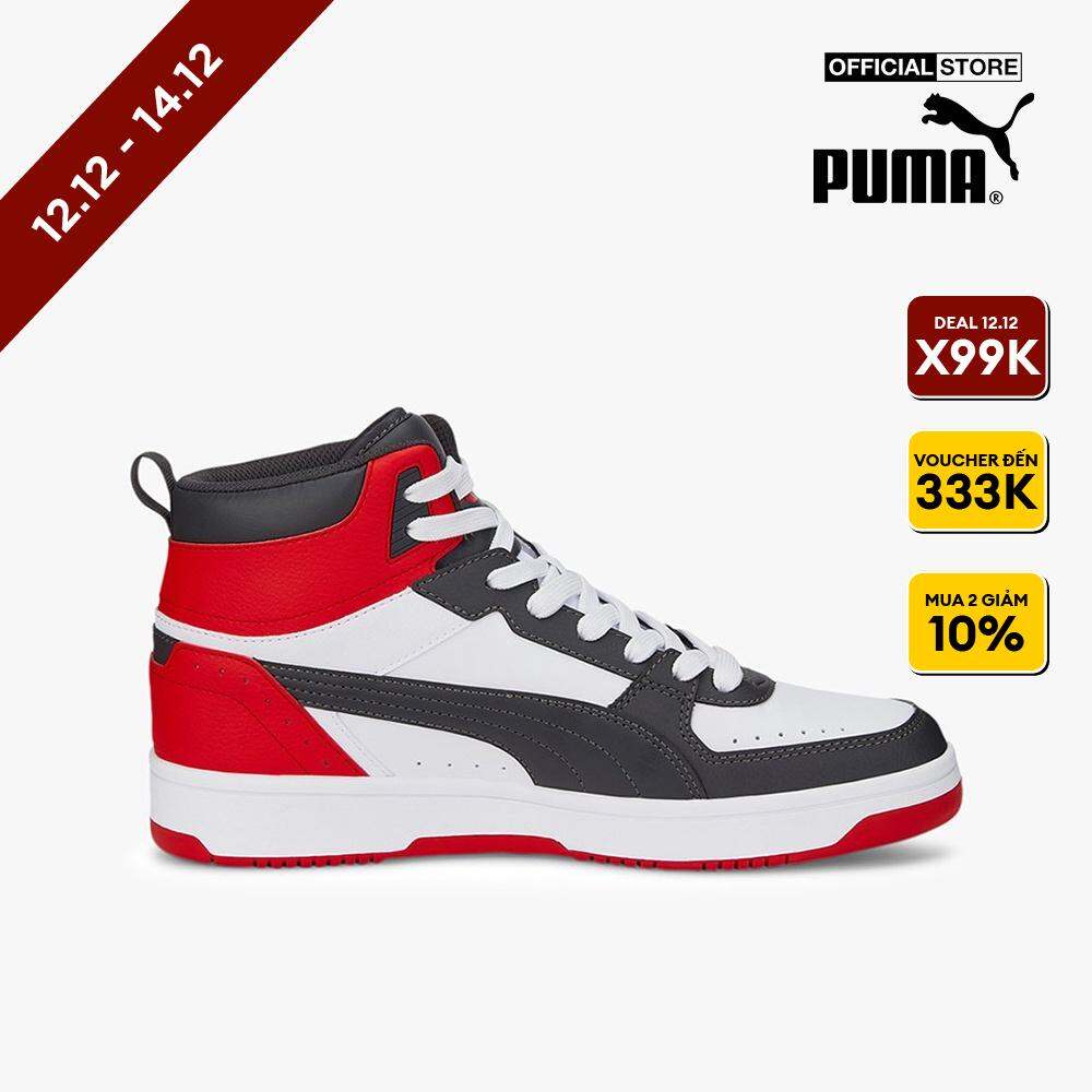 PUMA - Giày sneakers unisex cổ cao Rebound JOY 374765-19