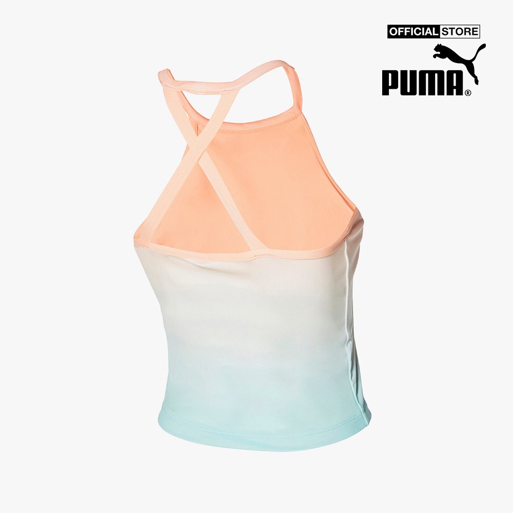 PUMA - Áo bra thể thao nữ Gloaming Printed 845841-76