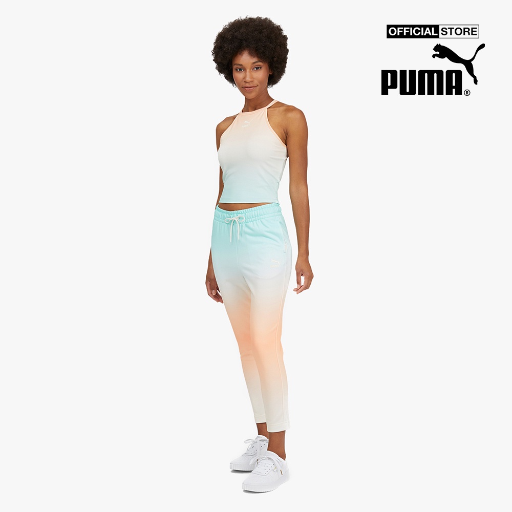 PUMA - Áo bra thể thao nữ Gloaming Printed 845841-76