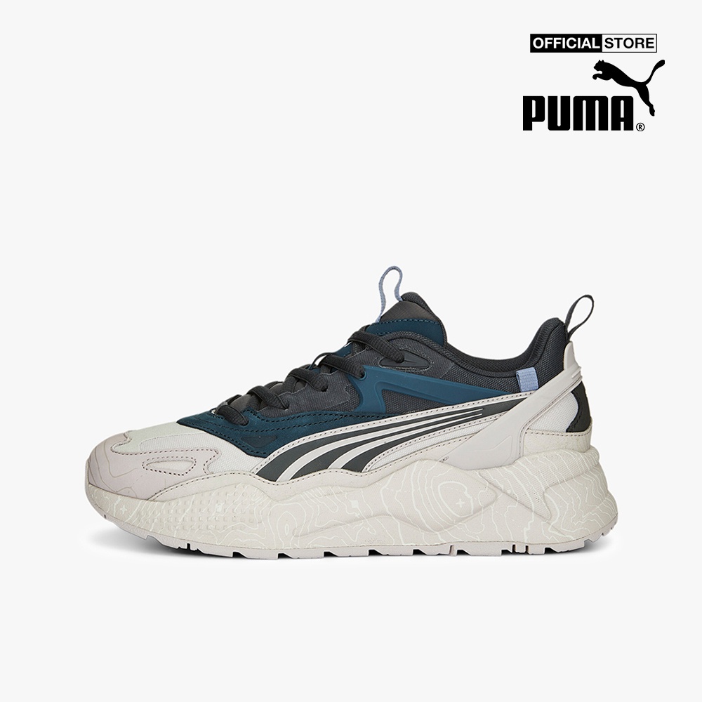 PUMA - Giày sneakers unisex cổ thấp RS X Efekt Topographic 390719-01