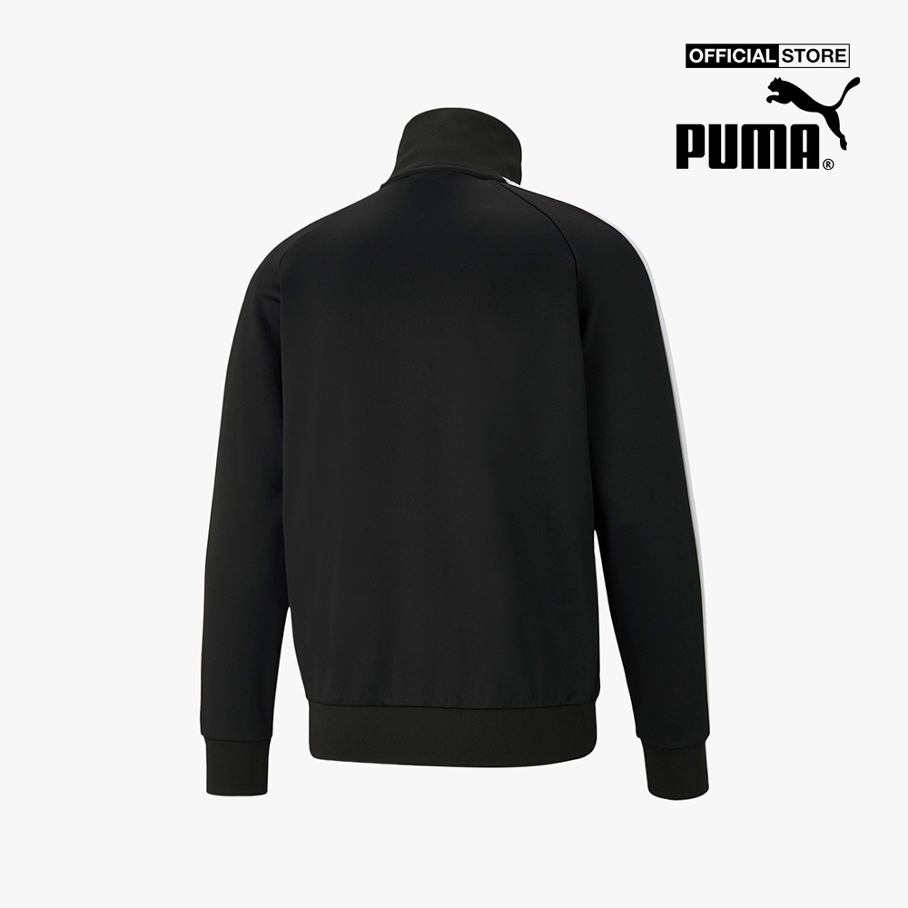 PUMA - Áo khoác thể thao nam cổ cao Iconic T7 Sportstyle 530094-01