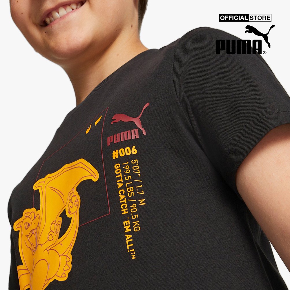 PUMA - Áo thun trẻ em ngắn tay Puma x Pokémon 536429-01