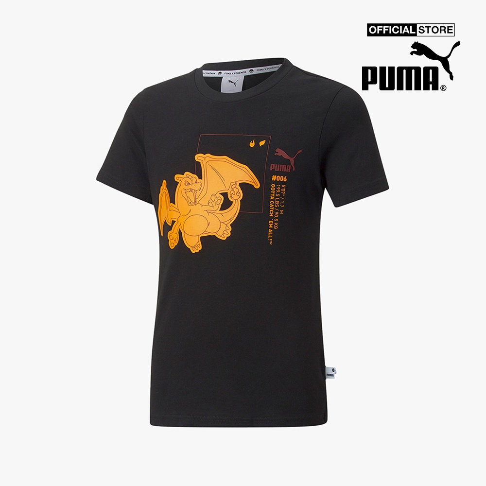 PUMA - Áo thun trẻ em ngắn tay Puma x Pokémon 536429-01