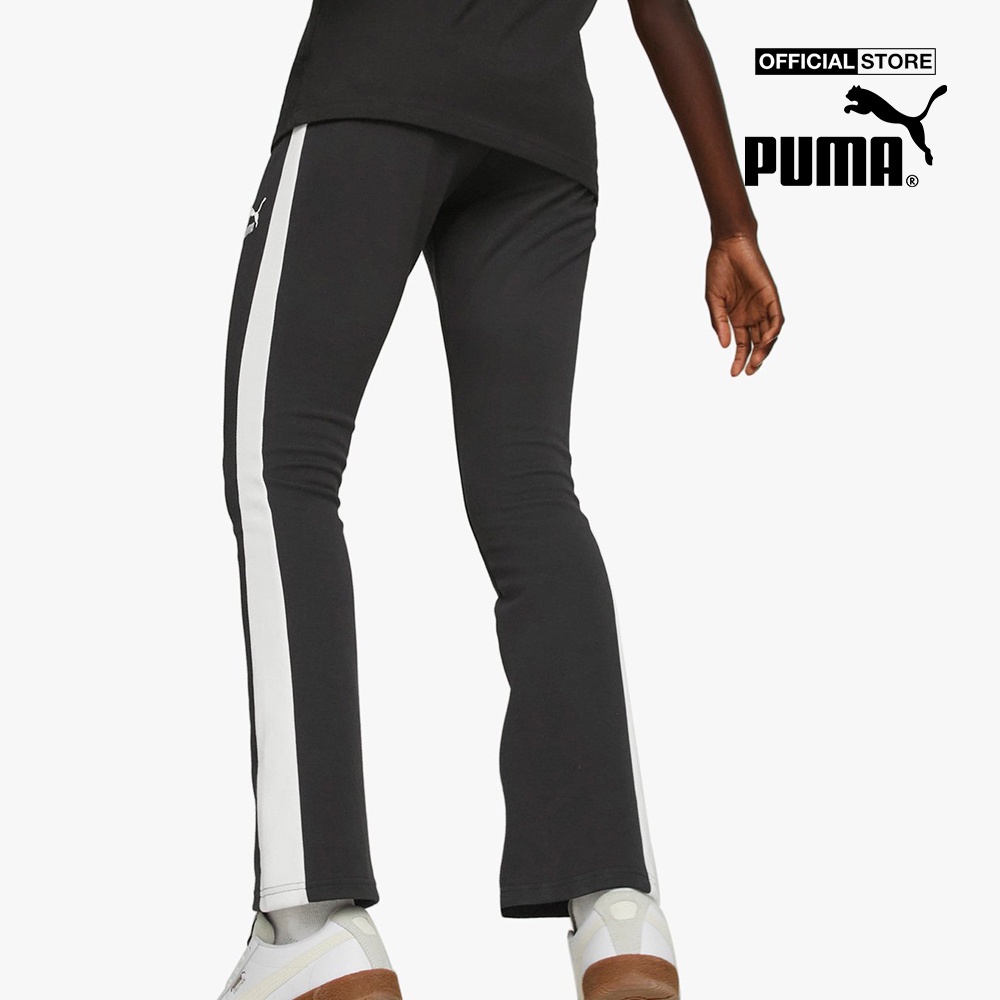 PUMA - Quần dài tập luyện nữ lưng thun T7 620259-01