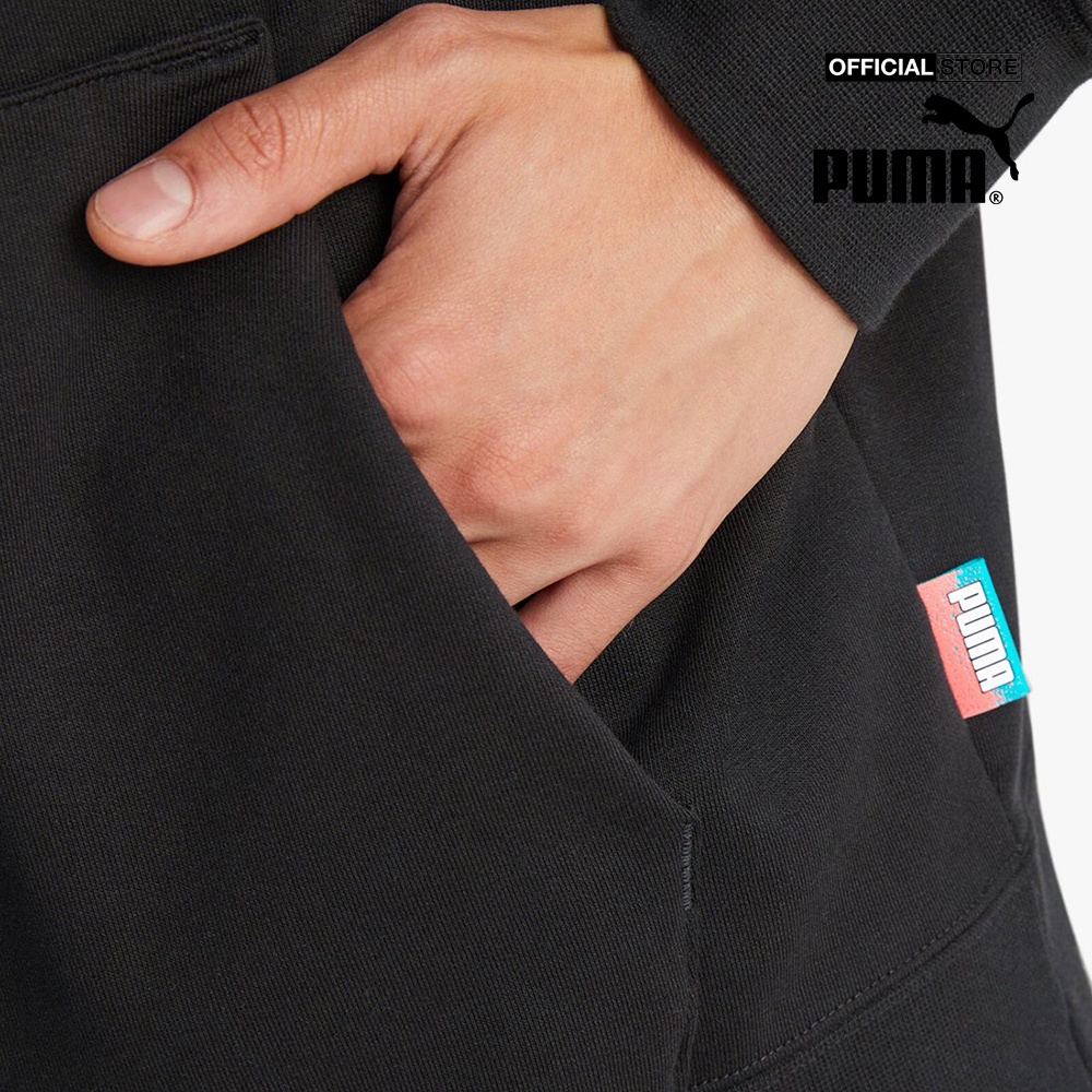 PUMA - Áo hoodie nam phối mũ Fandom 536114-01
