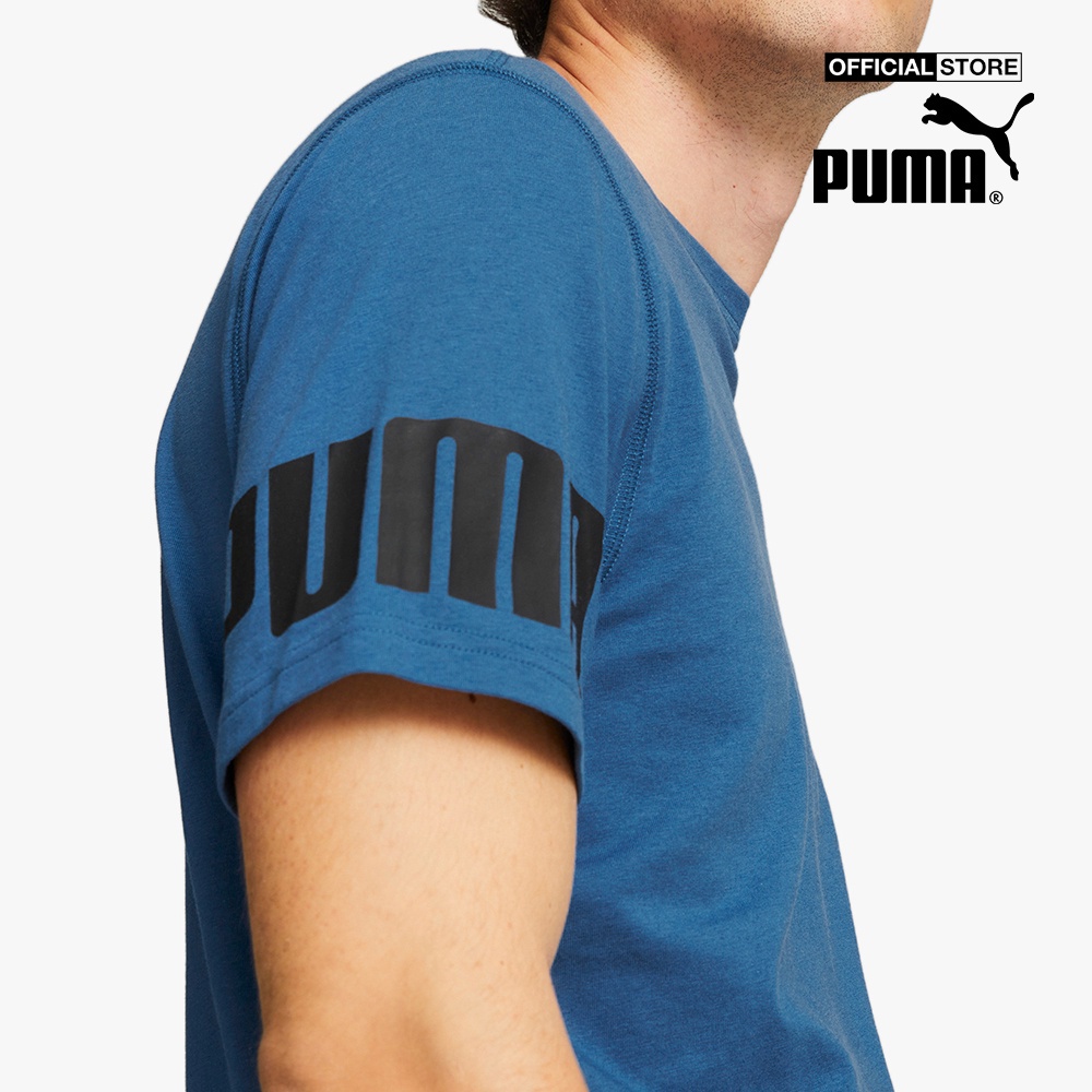 PUMA - Áo thun nam cổ tròn tay ngắn Power 849922-17