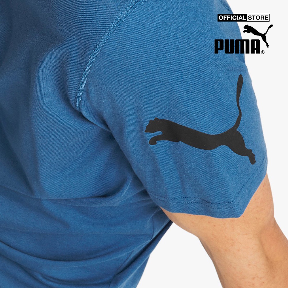 PUMA - Áo thun nam cổ tròn tay ngắn Power 849922-17