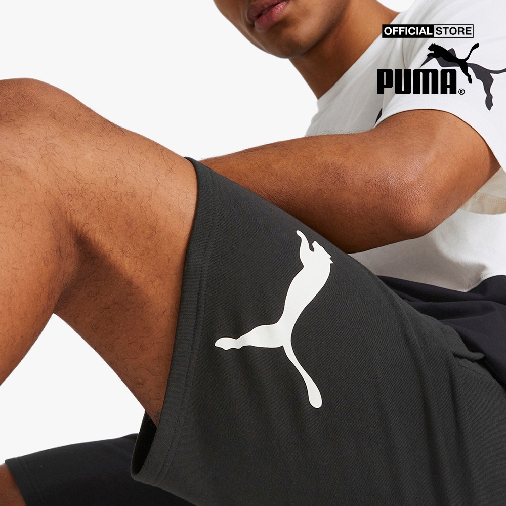 PUMA - Quần shorts tập luyện nam lưng thun Power 673379-01