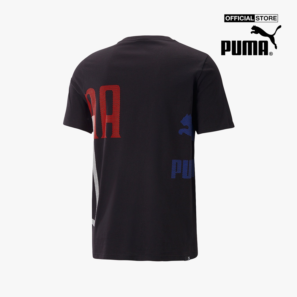 PUMA - Áo thun nam cổ tròn tay ngắn Classics Gen 538187-01