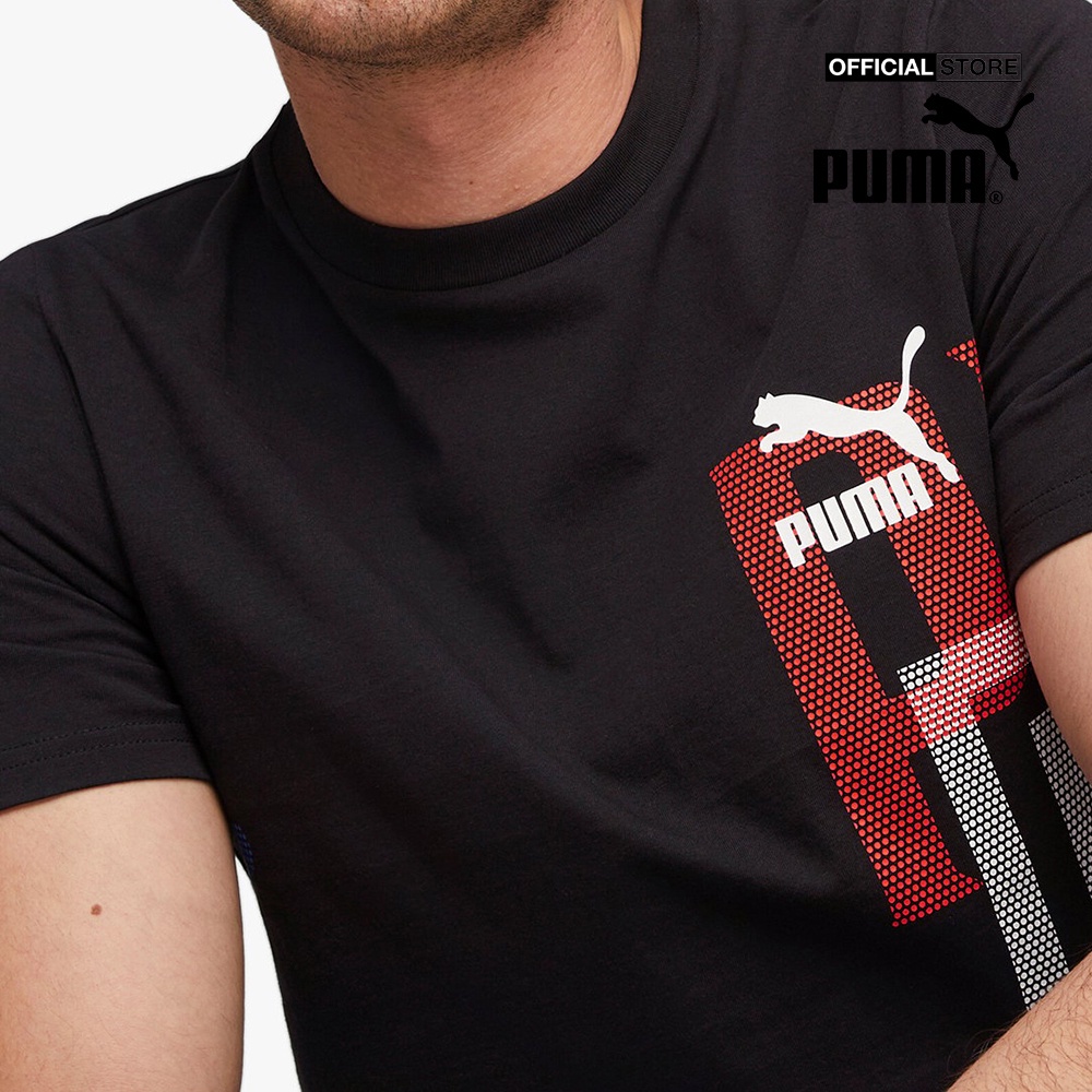 PUMA - Áo thun nam cổ tròn tay ngắn Classics Gen 538187-01