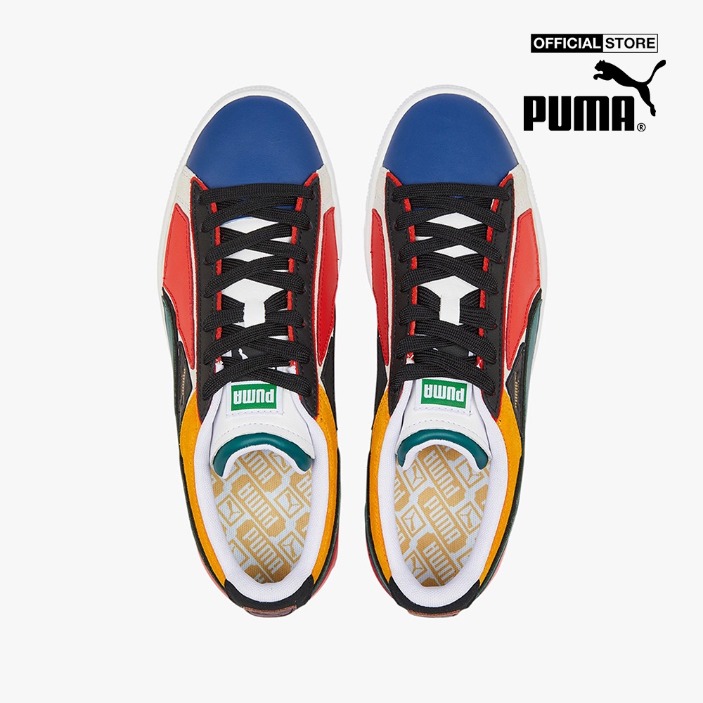 PUMA - Giày sneakers unisex cổ thấp Suede Layers 387480-01