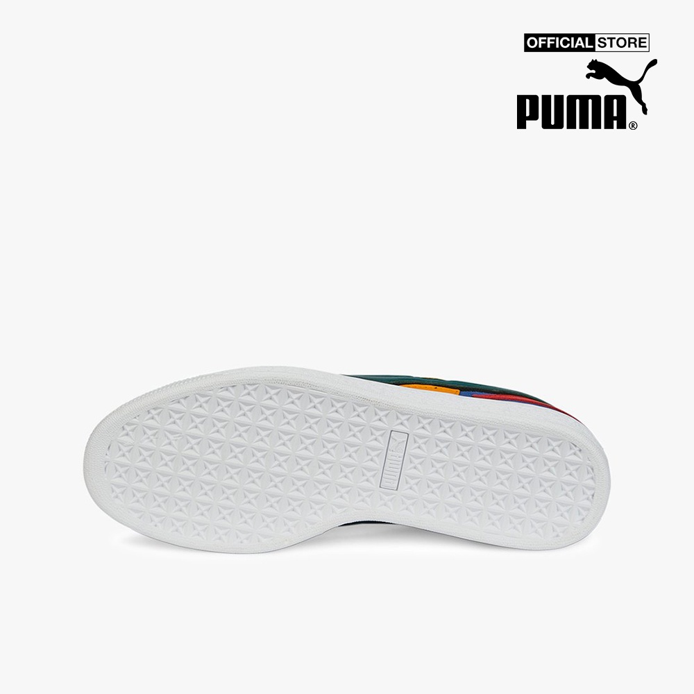 PUMA - Giày sneakers unisex cổ thấp Suede Layers 387480-01