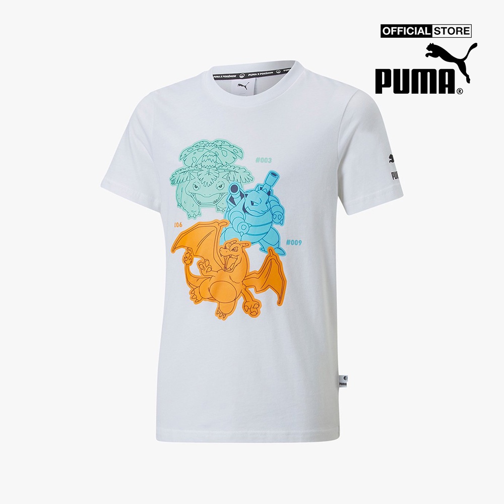 PUMA - Áo thun trẻ em ngắn tay Puma x Pokémon 536429-02