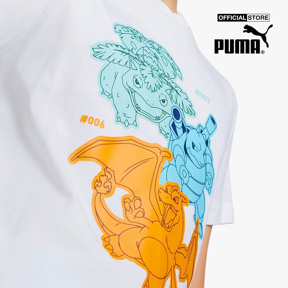 PUMA - Áo thun trẻ em ngắn tay Puma x Pokémon 536429-02