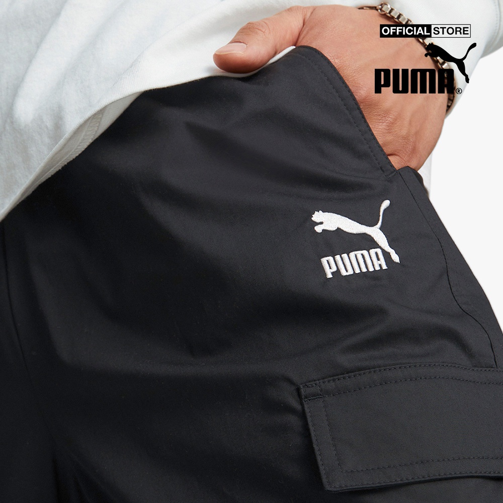 PUMA - Quần nam lưng thun túi hộp Classics Woven 535605-01