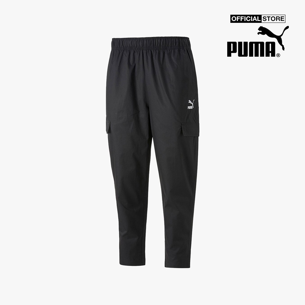 PUMA - Quần nam lưng thun túi hộp Classics Woven 535605-01