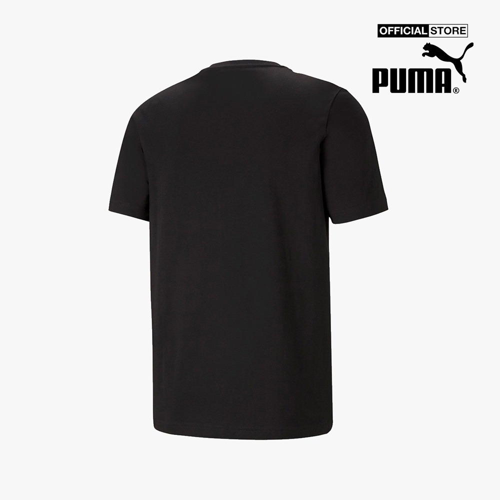 PUMA - Áo thun thể thao nam ngắn tay Essentials Logo Train 586666-01
