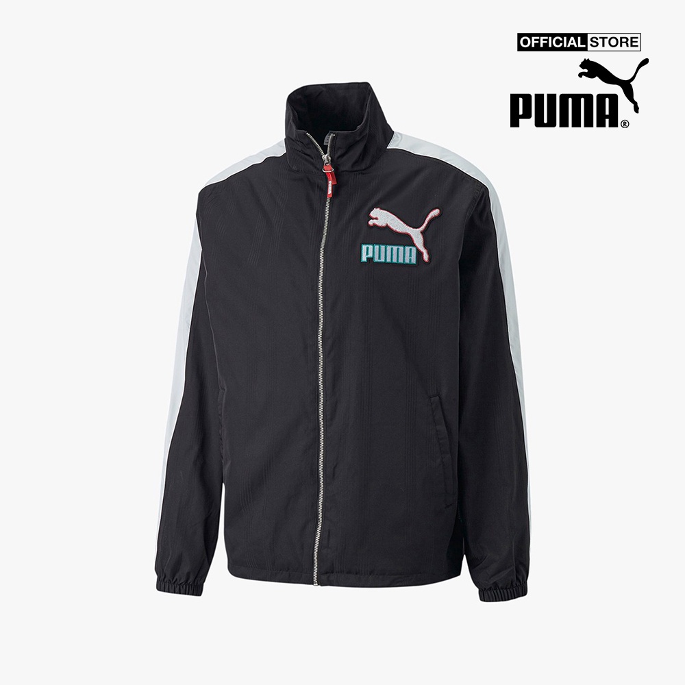 PUMA - Áo khoác thể thao nam cổ trụ T7 Fandom 536109-01