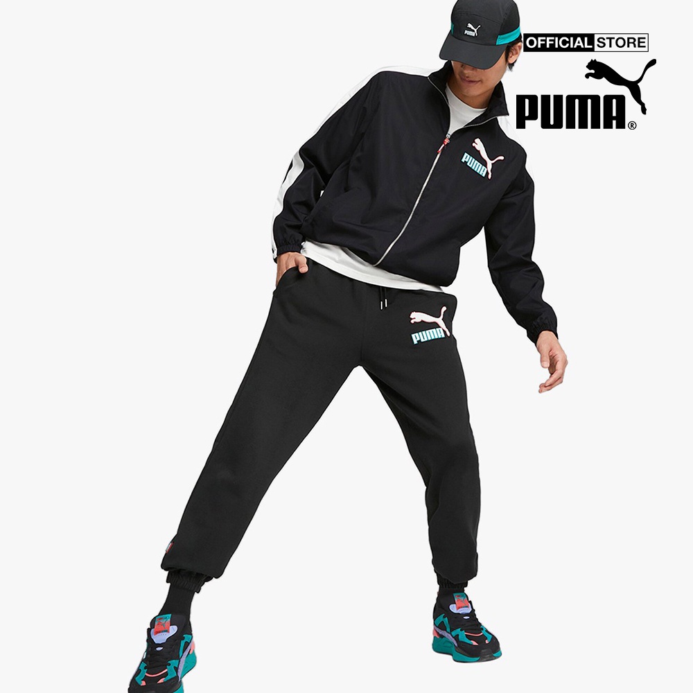 PUMA - Áo khoác thể thao nam cổ trụ T7 Fandom 536109-01