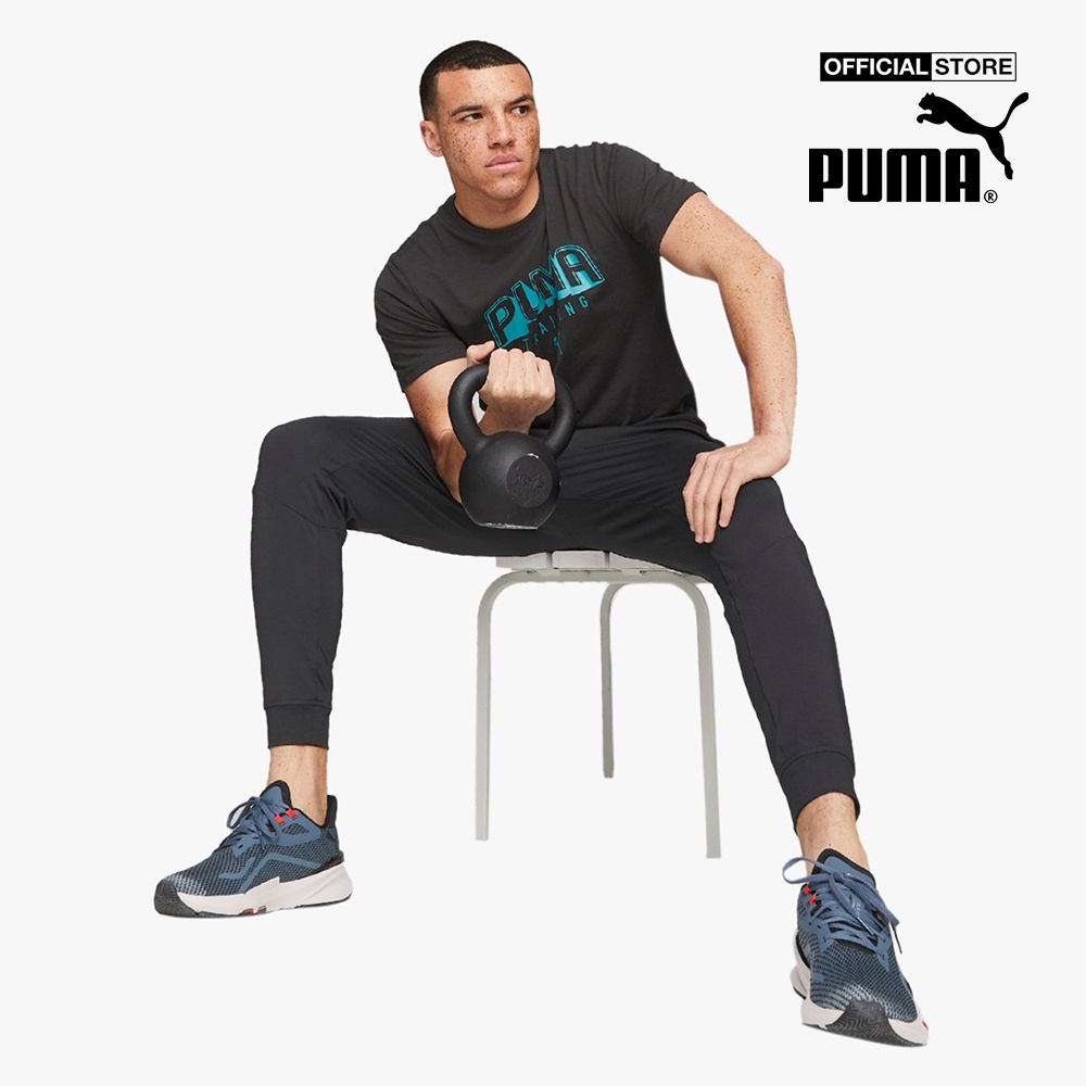 PUMA - Áo thun thể thao nam tay ngắn Training 522498-01