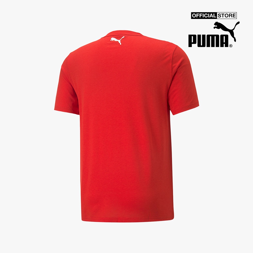 PUMA - Áo thun nam cổ tròn tay ngắn hiện đại 536490-01