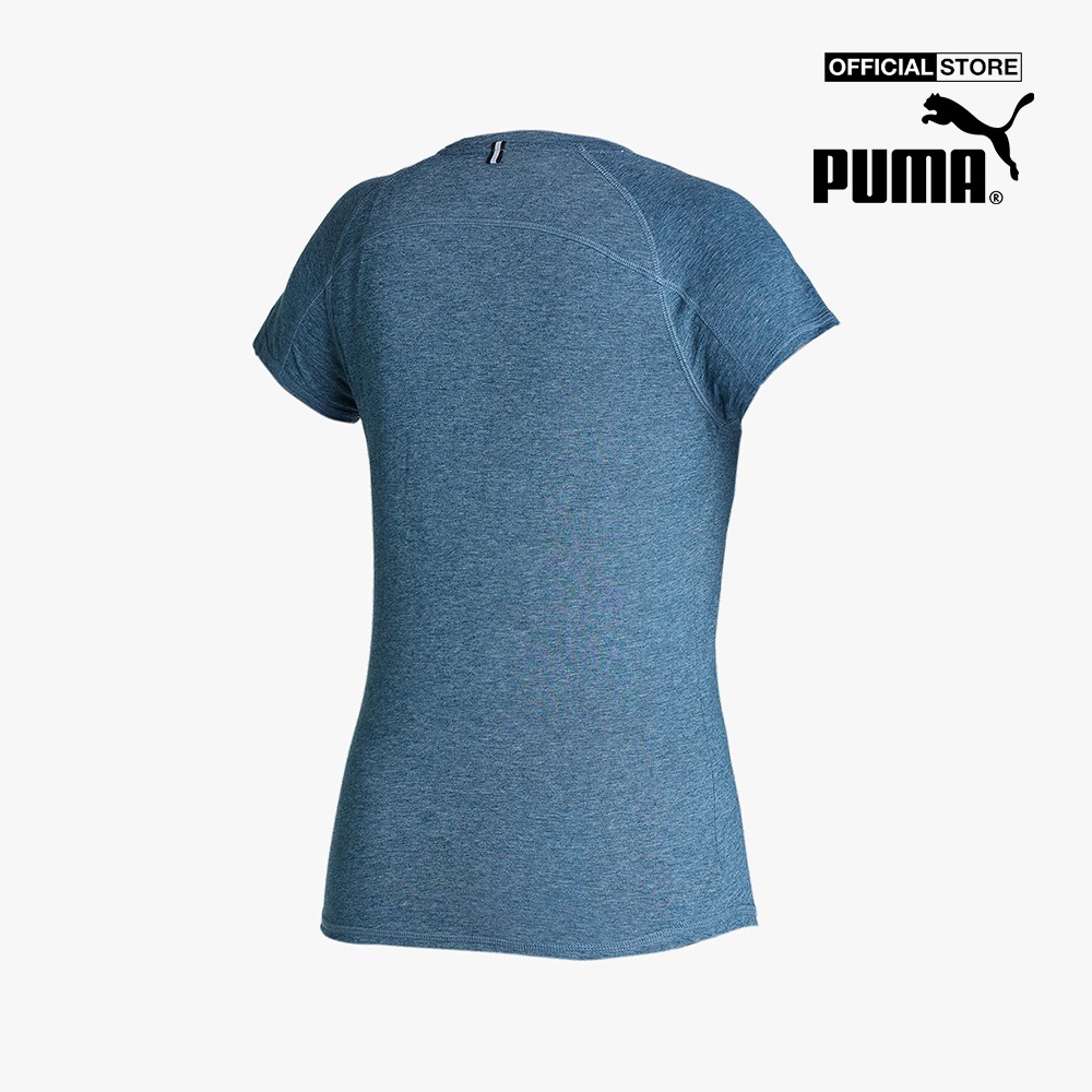 PUMA - Áo thun thể thao nữ tay ngắn Run Logo 522194-73