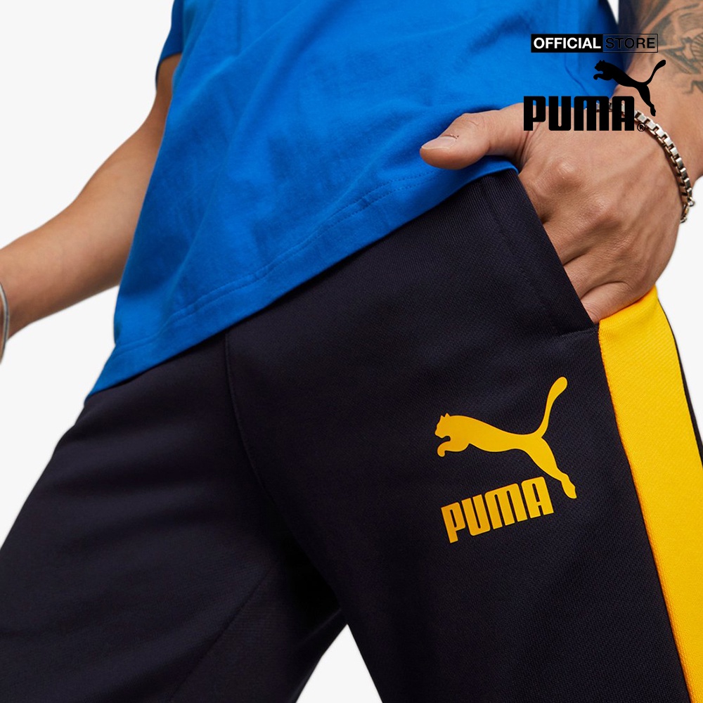 PUMA - Quần jogger thể thao nam lưng thun Iconic T7 530099-96