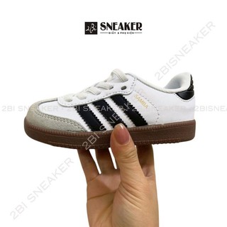 Giày trẻ em samba trắng cao cấp TE