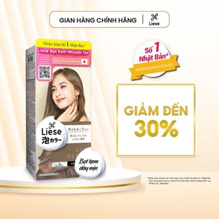 Liese Bọt Kem Nhuộm Tóc Nâu Lạnh 108ml (HSD T7/2025)