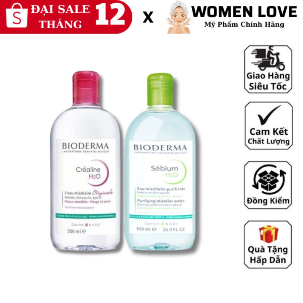 Nước Tẩy Trang Bioderma 500ML Của Pháp Có Bill Chính Hãng