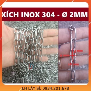 Dây xích inox 304 phi