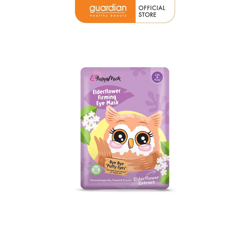 Mặt Nạ Mắt Hoa Elder Giảm Bọng Mắt Happy Mask Elder Flower Firming Eye Mask 6ml