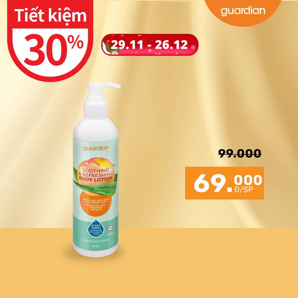 Sữa Dưỡng Thể Cấp Ẩm Guardian 400ml