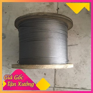 Cáp inox 304 (5 ly, 6 ly, 8 ly, 10 ly) cáp thép Hn