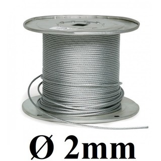 Cáp mạ kẽm 2mm, 3mm, 4mm, 5mm, 6mm cáp thép thái bình vina