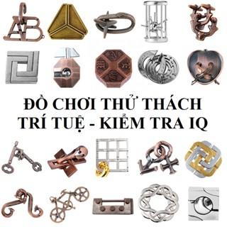  Đồ chơi trí tuệ_Thử thách trí não_Mở khóa IQ_Hanayama Puzzle  Tổng hợp các mẫu riêng lẻ _Hack não_IQ Toys 