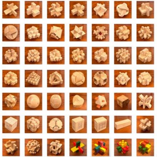  Đồ Chơi Trẻ Em Cho Cả Người Lớn Khoá Khổng Minh Khoá Lỗ Ban Đồ Chơi Tháo Lắp Thông Minh Test IQ 