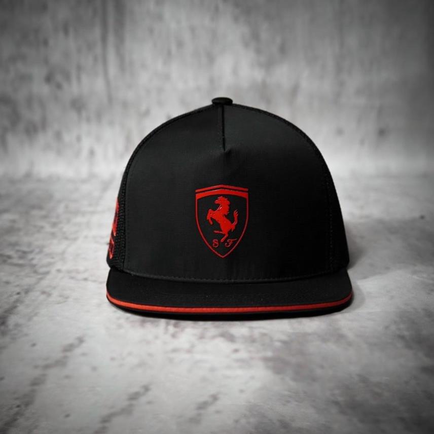Nón hiphop , Mũ lưỡi trai phẳng FERRARI ngựa săt Authentic 2022