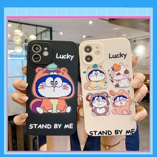 Ốp TPU Viền Vuông Doremon  Đủ Mã Cho Iphone 7p Đến 12 Pro Max-Apple House