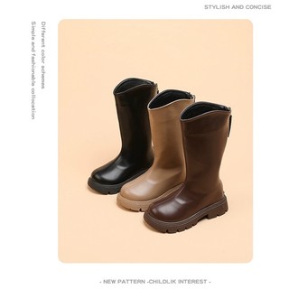 F3063 - Bốt cao cổ da mềm 3 màu BG size 26-36
