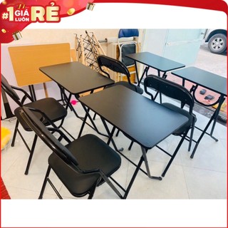 Bộ Bàn Ghế Gấp Gọn Học Sinh Sinh Viên Mở Lớp Học ( cao 70 mặt 40x60 cm)